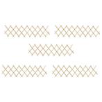 vidaXL Tuinlatwerken 5 st 180x30 cm vurenhout, Verzenden, Nieuw, Hout, Minder dan 1 meter