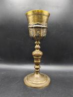 Kelk - Zilver, Messing - Calice Liturgico, Antiek en Kunst