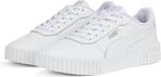 PUMA Carina 2,0 Dames Sneakers - Wit/Zilver - Maat 41 (Mode), Verzenden, Nieuw, Wit