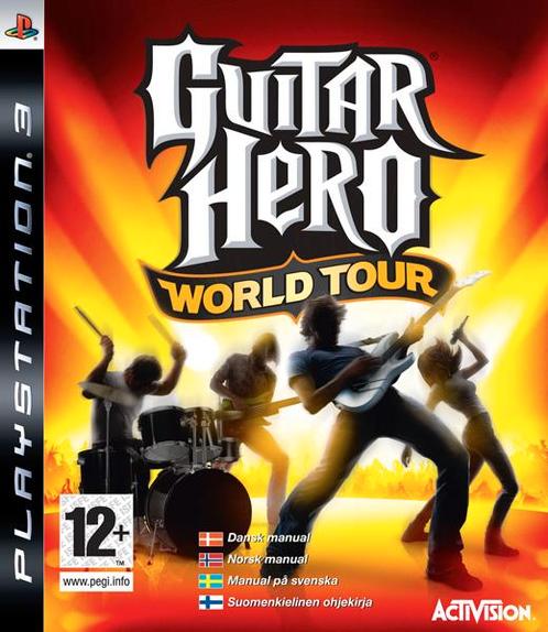 Guitar Hero World Tour-Alleen Game (PlayStation 3) Gebruikt, Spelcomputers en Games, Games | Sony PlayStation 3, Zo goed als nieuw