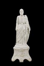 sculptuur, Saint Matthias - 35 cm - Porseleinen biscuit