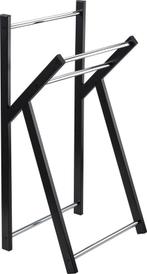 Allibert KHÂ  staande handdoekhouder met 3 stangen   zwart o, Huis en Inrichting, Badkamer | Badtextiel en Accessoires, Verzenden