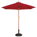 Parasol - rond 300cm - rood, Verzenden, Nieuw in verpakking