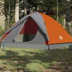 vidaXL Koepeltent 6-persoons waterdicht oranje, Caravans en Kamperen, Tenten, Verzenden, Nieuw, Tot en met 2