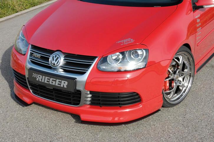 Rieger frontspoiler | Golf 5 - R32 | stuk ongespoten abs | R, Auto-onderdelen, Carrosserie en Plaatwerk, Nieuw, Volkswagen, Verzenden