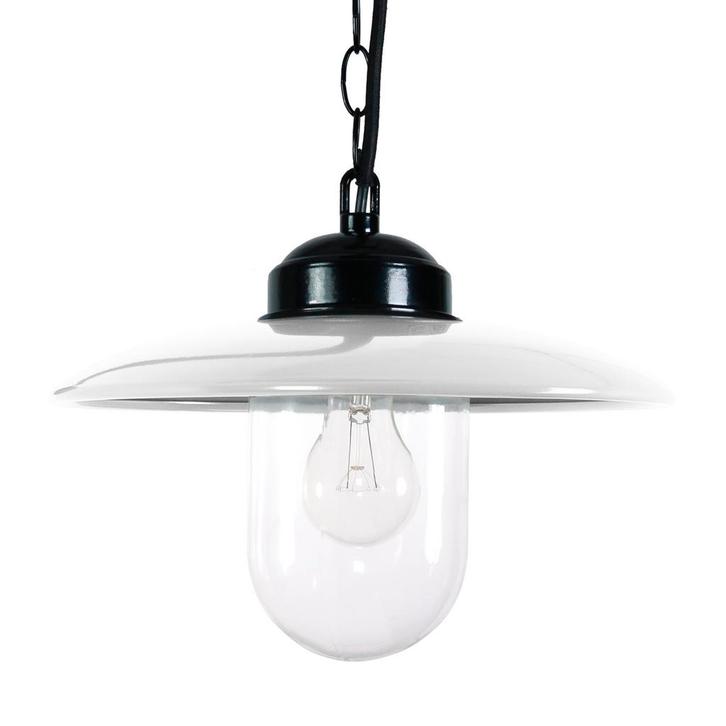 Solingen Hanglamp Wit Binnenverlichting Industriële lampen, Huis en Inrichting, Lampen | Hanglampen, Verzenden