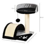 TRUUSK Krabpaal Krabpaal Met Speelballen Kattenkrabpaal Sisa, Dieren en Toebehoren, Katten-accessoires, Verzenden, Nieuw