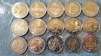 Europa. 2 Euro 2005/2022 (15 pièces) (Zonder minimumprijs), Postzegels en Munten, Munten | Europa | Euromunten