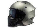 Helm Vito Integraalhelm Bruzano mat titanium, Fietsen en Brommers, Brommerhelmen, Ophalen of Verzenden, Nieuw, Vito