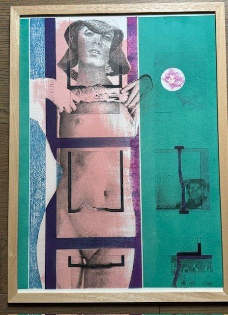 Pol Mara (1920-1998) - Elle sest acquise une fleur, Antiek en Kunst, Antiek | Overige Antiek