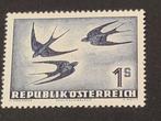 Oostenrijk 1953 - luchtpost set vogels 1953 - michel 984-987, Gestempeld