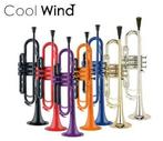 Coolwind CTR200 Trompet in Bb met softbag, oranje of zwart, Muziek en Instrumenten, Blaasinstrumenten | Trompetten, Ophalen of Verzenden