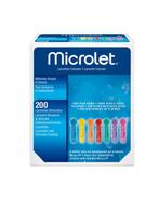 Microlet Colour Lancetten 30G - 200 stuks, Verzenden, Nieuw