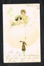 Raphaël Kirchner - illustrator - Art Nouveau - Vrouwen met, Gelopen