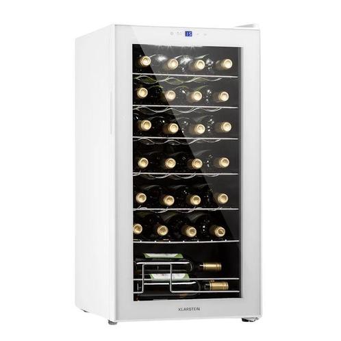Wijnklimaatkast Klimaatkast Glazendeur Wijnkoeler Wit, Witgoed en Apparatuur, Koelkasten en IJskasten, Minder dan 75 liter, Nieuw