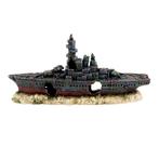 Gezonken marine boot / Aquarium decoratie As-903, Dieren en Toebehoren, Verzenden, Nieuw, Gevuld zeewateraquarium