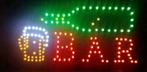 Bier bar drank cafe LED bord lamp verlichting lichtbak recla, Verzamelen, Verzenden, Nieuw