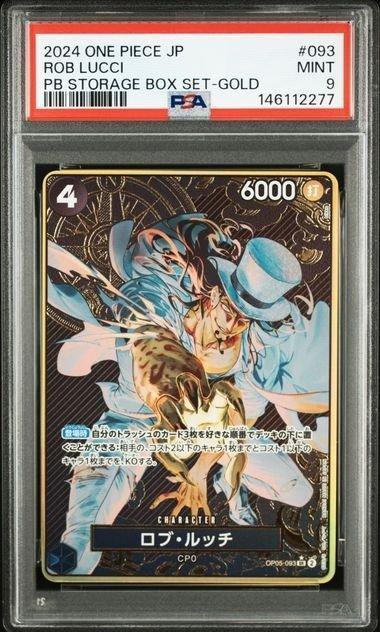 Bandai - 1 Graded card - One Piece - Rob Lucci OP05-093, Hobby en Vrije tijd, Verzamelkaartspellen | Overige