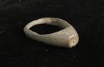 Middeleeuws Brons Stijgbeugelring - 22 mm (Zonder, Sieraden, Tassen en Uiterlijk, Antieke sieraden