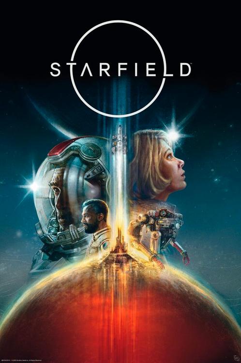 Poster Starfield Journey through Space 61x91,5cm, Verzamelen, Posters, Nieuw, A1 t/m A3, Verzenden