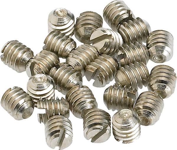 Fender potmeter knop set schroef 8-32 x 3/16 nikkel per stuk, Muziek en Instrumenten, Instrumenten | Onderdelen, Verzenden