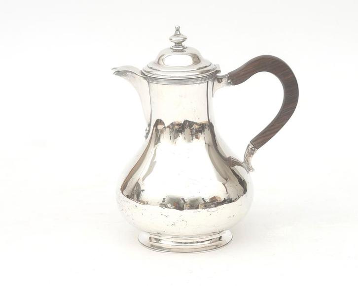 Een zilveren koffiepot, Holland, Amsterdam, 1810-1812, Antiek en Kunst, Antiek | Goud en Zilver