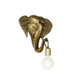 Vintage wandlamp goud - Animal Elefant, Huis en Inrichting, Lampen | Wandlampen, Nieuw, Landelijk