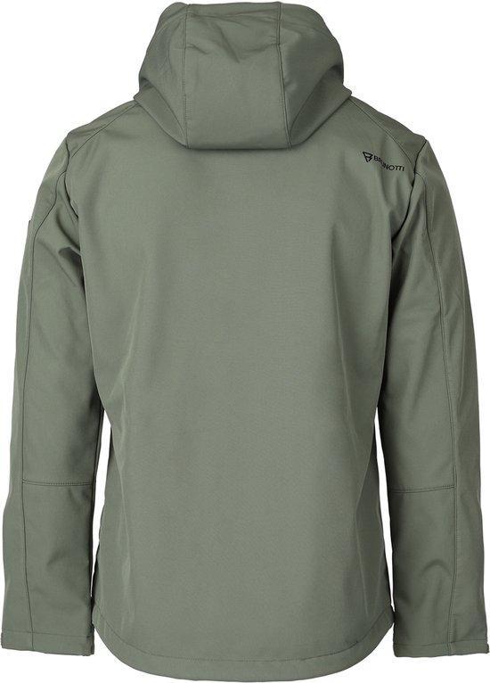 Brunotti Heren Softshell Jas - Groen - S (Jassen, Kleding), Kleding | Heren, Jassen | Winter, Nieuw, Verzenden