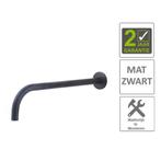 BWS Wastafelkraan Fit Rond 18 mm Uitloop 30 cm Mat Zwart, Ophalen of Verzenden, Nieuw, Kraan
