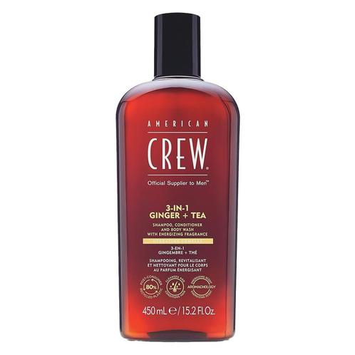 American Crew 3-in-1 Shampoo, Conditioner & Body-Wash Ginger, Sieraden, Tassen en Uiterlijk, Uiterlijk | Haarverzorging, Shampoo of Conditioner