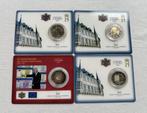 Luxemburg. 2 Euro 2007/2013 (4 stuks)  (Zonder Minimumprijs)