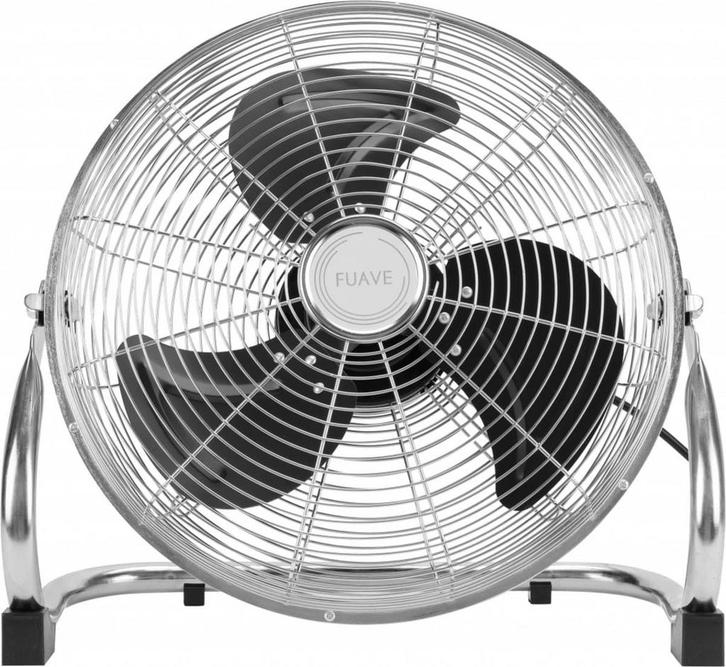 Fauve vloerventilator VV3010 chrome, Witgoed en Apparatuur, Ventilatoren, Zo goed als nieuw, Ophalen of Verzenden