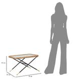 SALONTAFEL SAINT BARTH RETT. CM 70X50X45, Ophalen of Verzenden, Nieuw