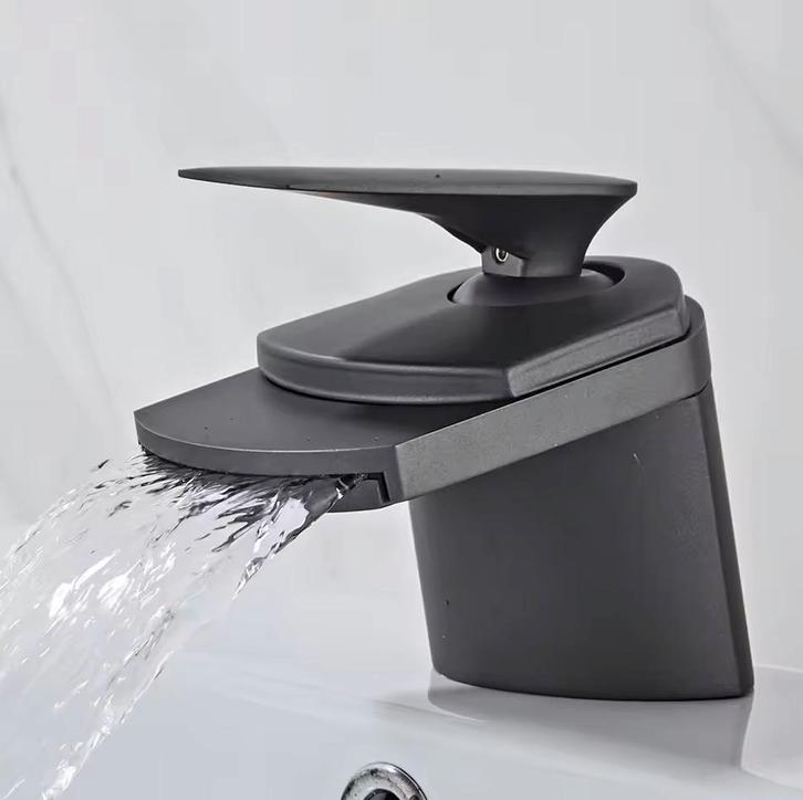 Luxe Waterval Kraan - in meerdere kleuren - Wasbak Kraan, Doe-het-zelf en Verbouw, Sanitair, Nieuw, Chroom, Glas, Verzenden