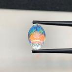 1 pcs Kleurloos Maansteen - 4.70 ct - nternational Colored, Nieuw