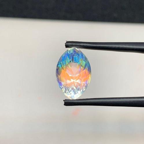 1 pcs Kleurloos Maansteen - 4.70 ct - nternational Colored, Sieraden, Tassen en Uiterlijk, Edelstenen