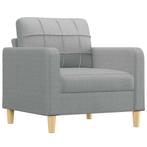 Fauteuil 60cm Lichtgrijs - Retourdeal - Stijlvol & Goedkoop!, Ophalen of Verzenden, Nieuw, 75 tot 100 cm, 75 tot 100 cm