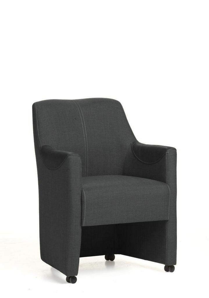 Eetkamerstoel Nancy - eetkamerstoelen - Grijs, Huis en Inrichting, Stoelen, Grijs, Nieuw, Stof