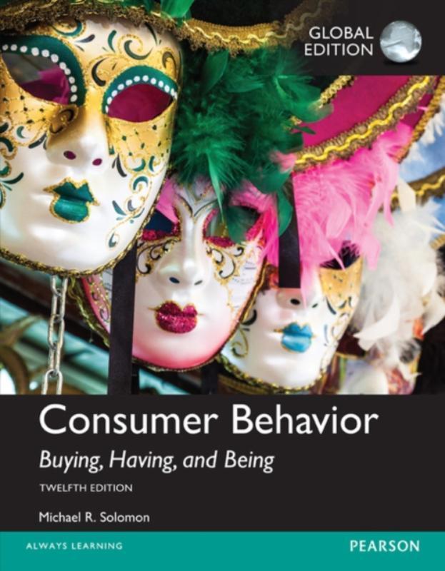 Consumer Behavior Buying Having and Being 9781292153100, Boeken, Studieboeken en Cursussen, Zo goed als nieuw, Verzenden