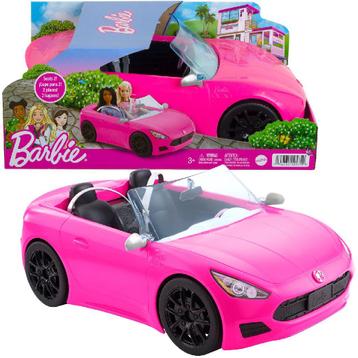 Barbie Cabriolet (Barbie Poppen, Poppen, Binnenspeelgoed)