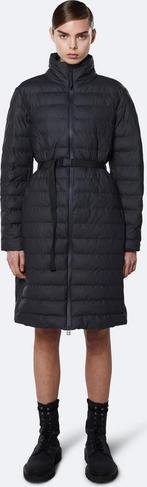 Rains - maat L-XL- Trekker W Coat - Black - Unisex, Verzenden, Nieuw