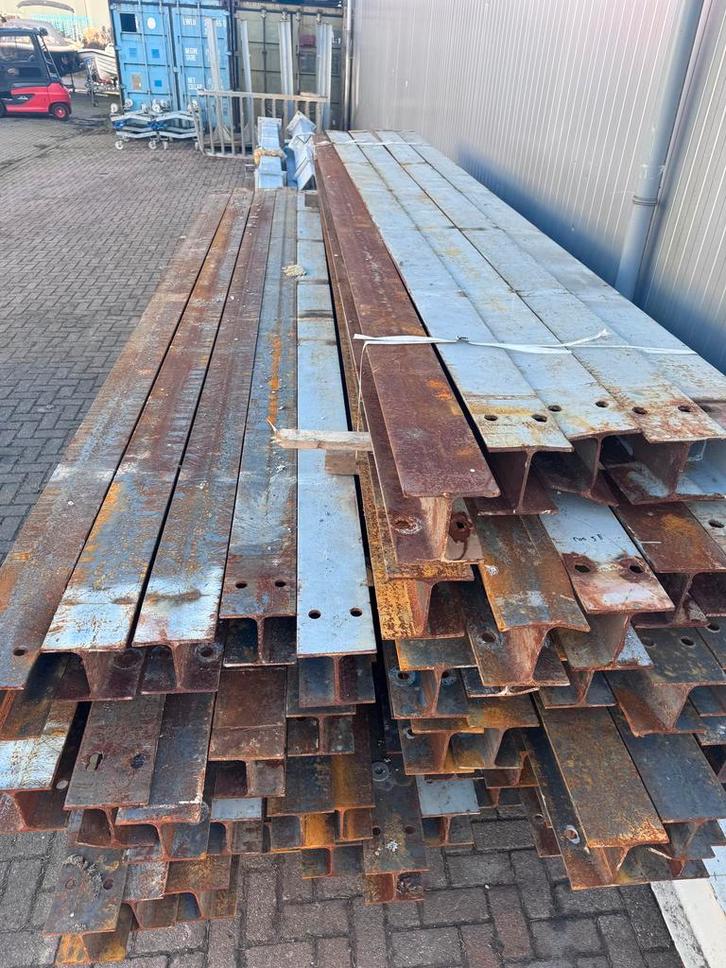 Partij gebruikte en nieuwe HEA 160 stalen balken HE160A H160, Doe-het-zelf en Verbouw, Metalen, Gebruikt, IJzer