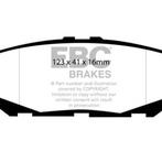 EBC 93-94 Lexus LS400 4.0 Redstuff Rear Brake Pads -, Ophalen of Verzenden, Nieuw