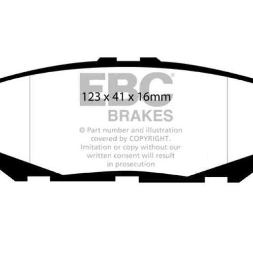 EBC 93-94 Lexus LS400 4.0 Redstuff Rear Brake Pads -, Auto-onderdelen, Remmen en Aandrijving, Ophalen of Verzenden