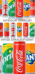 Ombouw nieuwe sleekcans coca cola Frisdrankautomaat, Verzamelen, Automaten | Overige, Nieuw