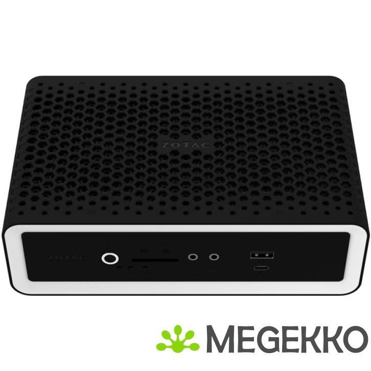 Zotac ZBOX CI649 NANO 1,8L maat pc Zwart, Wit Intel SoC, Computers en Software, Desktop Pc's, Nieuw, Verzenden