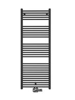 Life Pan VEGA 140h x 50b mat zwart - 643watt (Radiatoren), 500 tot 800 watt, Hoog rendement (Hr), Radiator, Nieuw