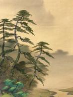 Elegante en serene landschapsrolschilderij - Zijde - Tanabe