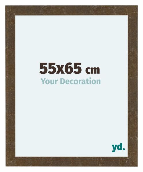 Fotolijst 55x65 cm - Goud Antiek - MDF - Como, Huis en Inrichting, Woonaccessoires | Lijsten, Nieuw, Verzenden