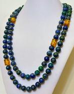 Natuurlijke Azurmalaquita-halsband (12), ZEER ZOUIDRAAIG,